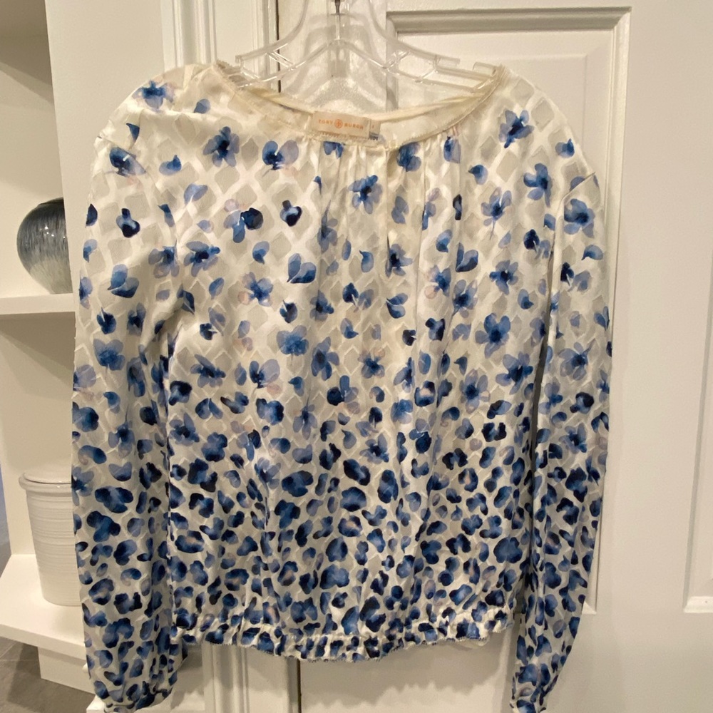 Tory Burch Silk blouse/top EUC Sz0